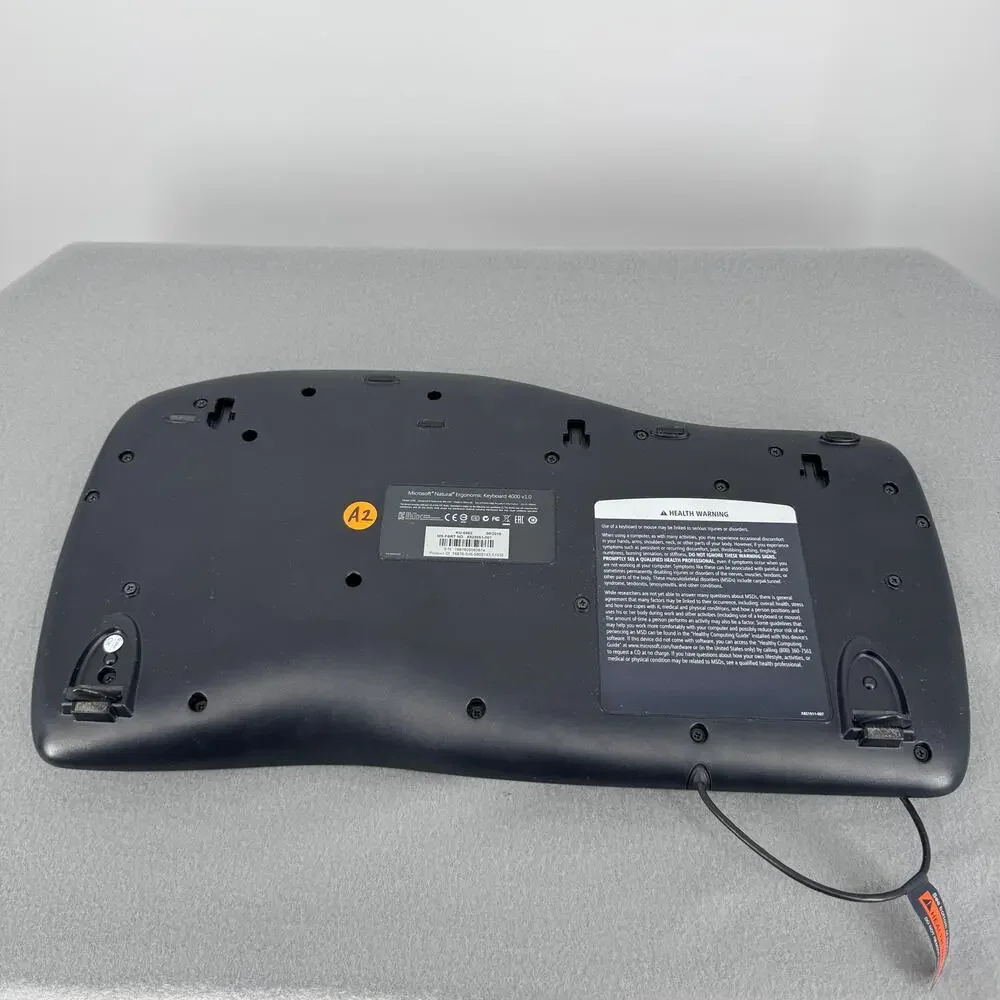 Microsoft Natural Ergonomic Keyboard 4000 v1.0 Model KU-0462‎ USB Tested